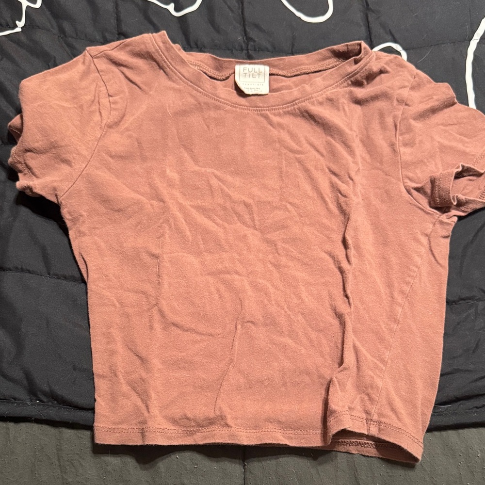 Casual Mauve crop top